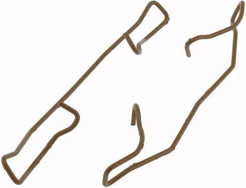 Front Disc Brake Caliper Hardware Kit, Anti-Rattle Pad Clips & Guide Pins Replacement Compatible with Ford Escape 2013-2014 2017-2019 2.5L l4, Compatible with Volvo C30 2007-2013 2.5L l5 Set of 1 in Kuwait