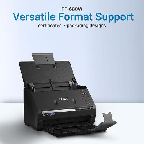 FastFoto FF-680W Wireless High-Speed Photo Scanner for Old Pictures to Digital Fast, Batch Photo Scanner with Feeder, Duplex Document Scanner with OCR, 600 DPI in Kuwait