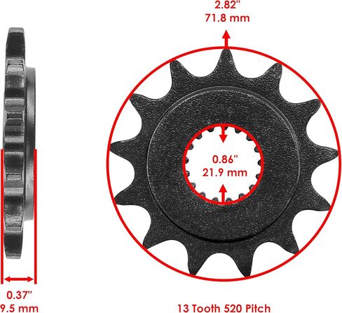سلسلة محرك كالتريك ومجموعة ضرس متوافقة مع Honda CR250R 2003 / CRF450R 2004 2005 2006-2016 in Kuwait