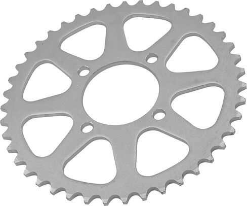 Caltric Drive Chain with Front Rear Sprockets Kit Compatible with Kawasaki KEF 300 Lakota 300 1995-2003 in Kuwait