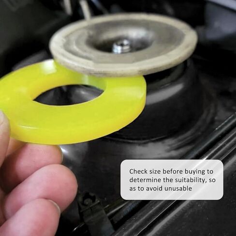 2PCS Silencer Shock Bushings Heavy Duty,Soundproof Car Shock Absorber Bushings for Vibration and Noise Reduction,Universal Suspension Bushing Car Accessories in Kuwait