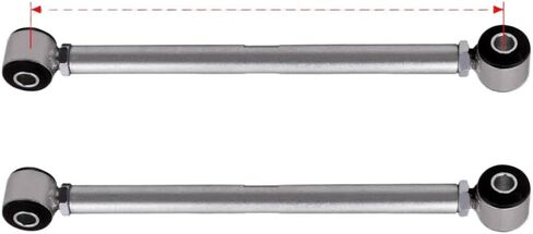 Adjustable Rear Strut Rods Bar With Rubber Bushing Compatible With Corvette 63 79 in Kuwait