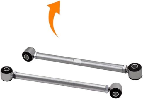 Adjustable Rear Strut Rods Bar With Rubber Bushing Compatible With Corvette 63 79 in Kuwait