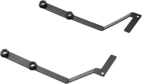 Rear Ladder Traction Bar & Mounting Bracket Kit - for Ford F150 4X4 4WD 2015-2020 Pickup Truck Replacement Parts & Accessories - Black Powder Coated Steel Rear Traction Bar + Axle & Frame Bracket in Kuwait