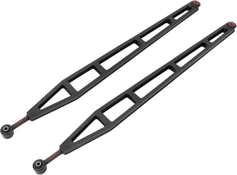 Rear Ladder Traction Bar & Mounting Bracket Kit - for Ford F150 4X4 4WD 2015-2020 Pickup Truck Replacement Parts & Accessories - Black Powder Coated Steel Rear Traction Bar + Axle & Frame Bracket in Kuwait