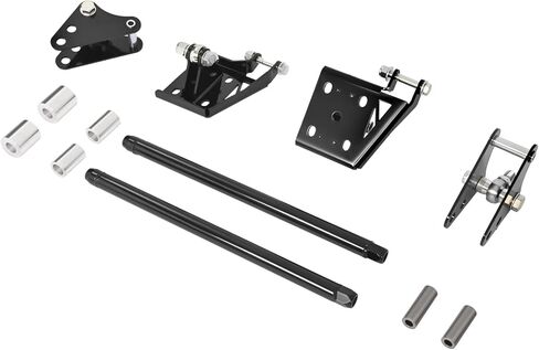 Black Steel Traction Tie Bars with Hardware - for Sonoma Jimmy S10 1982-2004 Pickup Replacement Parts & Accessories - Traction Tie Bar Repair Kit in Kuwait