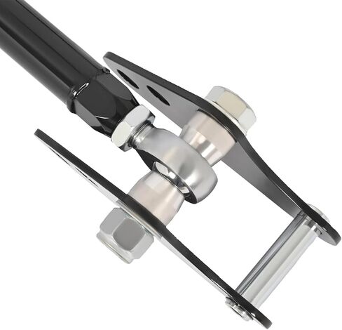 Black Steel Traction Tie Bars with Hardware - for Sonoma Jimmy S10 1982-2004 Pickup Replacement Parts & Accessories - Traction Tie Bar Repair Kit in Kuwait