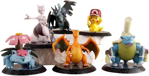 6Pcs Pokemon Cake Decorations in Kuwait