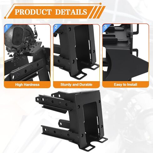 Black Front Inner Fairing Mount Support Inner Bracket for Harley Road Glide FLTR 2015-2023 Models in Kuwait