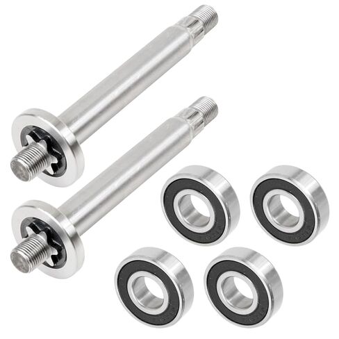 Replacement 2 Spindle Shaft w/Bearing for Cub Cadet MTD 7381186A 7381186 75306348 738-1186, Pack of 4 in Kuwait