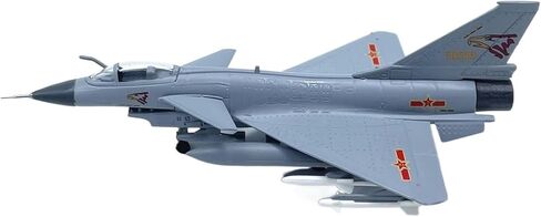 Miniature Scale 1: 144 for Chinese J10 Fighter Model Alloy Static Finished Aircraft Military Flying Toy Game Kits in Kuwait