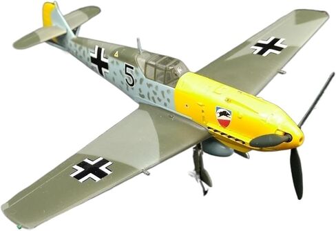 Miniature Scale 1 72 for German BF109E Fighter Model Static Die-cast Aircraft Military Flying Toy Game Kits in Kuwait
