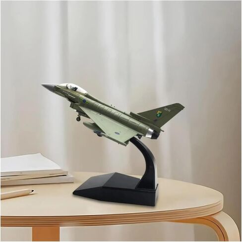 Miniature Scale 1 100 for Ef 2000 Airplane Fighter Diecast Aircraft Plane Cast for Commemorate Collection Flying Toy Game Kits in Kuwait