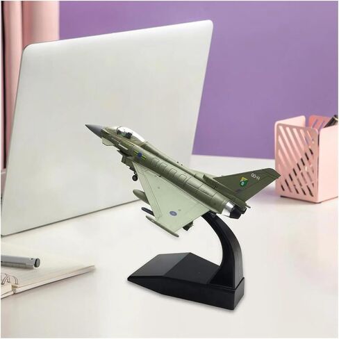 Miniature Scale 1 100 for Ef 2000 Airplane Fighter Diecast Aircraft Plane Cast for Commemorate Collection Flying Toy Game Kits in Kuwait