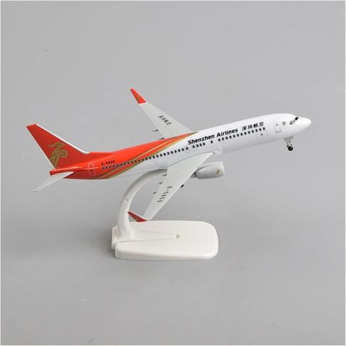 Miniature Scale 1 400 for Shenzhen Airlines Boeing 737 Simulation Alloy Aircraft Model Airplane Ornament Gift Flying Toy Game Kits in Kuwait