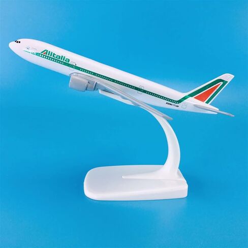 مقياس مصغر 1 400 لطائرة بوينغ B777-200 نموذج طائرة أليطاليا Aircraft سبيكة ثابتة لعبة طائرة مجموعات ألعاب in Kuwait