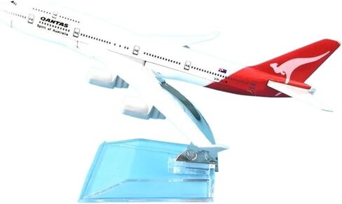 Miniature Scale 1 400 for Australian Air Qantas B747 Airlines Plane Model 16cm Metal Aircraft Airplane W Stand Flying Toy Game Kits in Kuwait