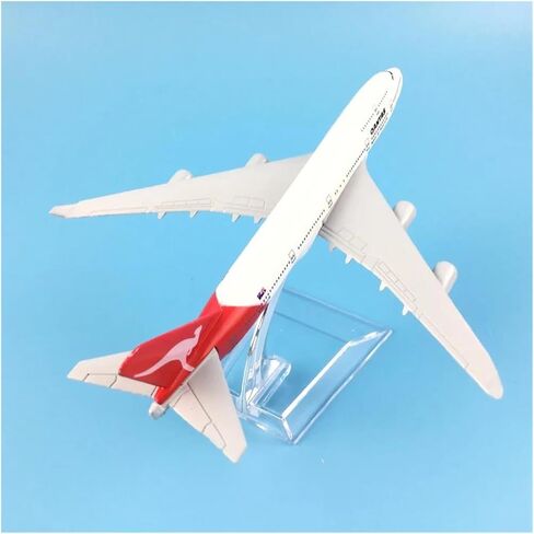 Miniature Scale 1 400 for Australian Air Qantas B747 Airlines Plane Model 16cm Metal Aircraft Airplane W Stand Flying Toy Game Kits in Kuwait