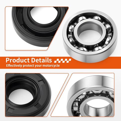 لياماها WR250F YZ250F 2001-2013 مضخة مياه ومحمل مع ختم الزيت 5NL-12439-00-00 in Kuwait