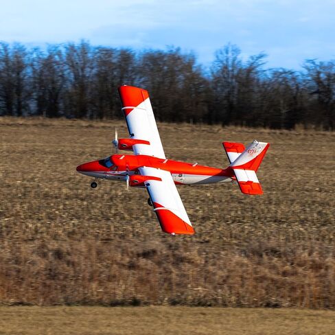 E-flite DHC-6 Twin Otter 1.4m BNF Basic مع AS3X+ وSafe Select EFL32050 in Kuwait