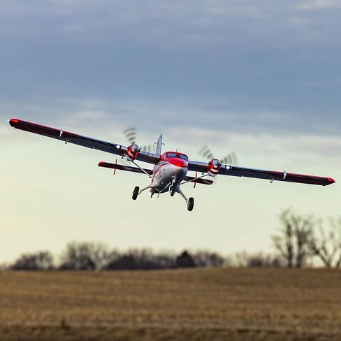 E-flite DHC-6 Twin Otter 1.4m BNF Basic مع AS3X+ وSafe Select EFL32050 in Kuwait