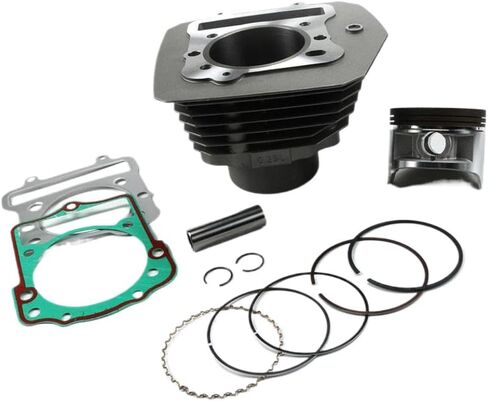Engine Cylinder Piston Kit Compatible With 1989-2004 Bayou 300 KLF300B KLF300C KVF300B KEF300A Motorcycle in Kuwait