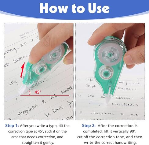 BESARME 15 Pack Correction Tape, Colorful Correction Tape Bulk for Students Teachers School Office Supplies, 26.24 Ft in Kuwait