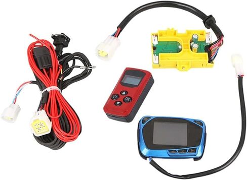 Diesel Heater Motherboard Kit with LCD Control Switch and Remote For 5-8KW 12V, ABS Car Air Parking Heater Parts for Truck, RV, Bus or Boat Heating System Replacement in Kuwait