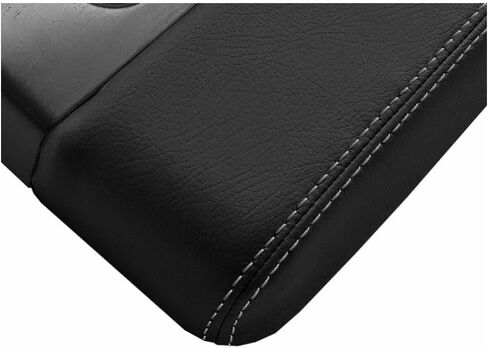Console Lid Bench Armrest Cover Leather Sub Gray Stitch Front Center for Chevy for Suburban 2015-2020 1pc CHE-SUB-1420 (Cover Solely, No Hardware Included) in Kuwait