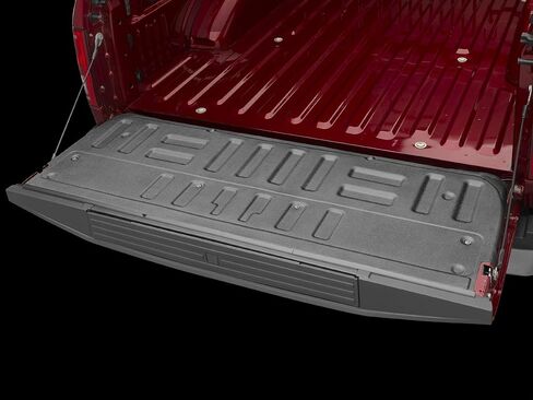 بطانة سرير شاحنة WeatherTech TechLiner لسيارة Ford F-150، F-150 Raptor Tailgate Liner (3TG08)، أسود in Kuwait