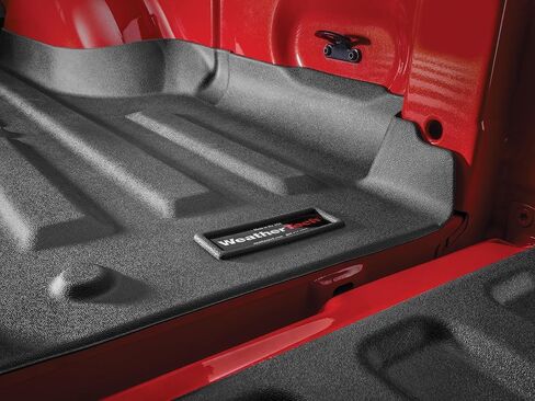 بطانة سرير شاحنة WeatherTech TechLiner لسيارة Ford F-150، F-150 Raptor Tailgate Liner (3TG08)، أسود in Kuwait