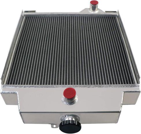 3-Row AA5052 Aluminum Tractor Radiator Replacement for John Deere JD300 JD301 820 920 1020 1120 (Replaces AT20797), High Performance Radiator in Kuwait