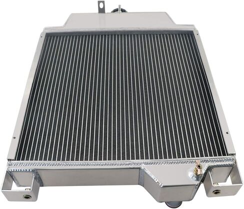 3-Row AA5052 Aluminum Tractor Radiator Replacement for John Deere JD300 JD301 820 920 1020 1120 (Replaces AT20797), High Performance Radiator in Kuwait
