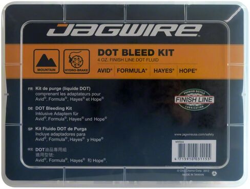 مجموعة Jagwire DOT Oil Bleed Kit Avid Formula Hayes Hope in Kuwait