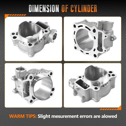 Φ78mm CRF250R Cylinder Piston Gasket Top End Rebuild Kit for Hon-da CRF 250 R 2004 2005 2006 2007 CRF 250 X 2004-2017, Replace 12100-KRN-672 in Kuwait