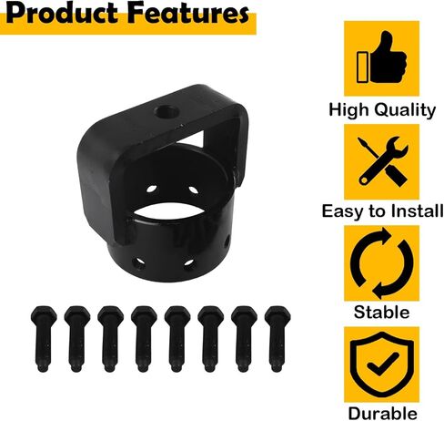 SXS CV Axle Shaft Puller Tool, 3 Inch CV Joint Removal Tool Compatible with ATV UTV Side by Side, Heavy-Duty Steel Bearing & Bushing Puller Head with 8 Bolts (5/8"-18 Thread) in Kuwait