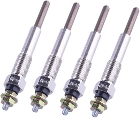 Car Engine Preheating Plug Compatible With Isuzu For C240 C190 C201 4FA1 Auxiliary Diesel Engine Glow Plug C240PKG C240PKJ 9-82511978-0 9825119780 4pcs 10.5V in Kuwait