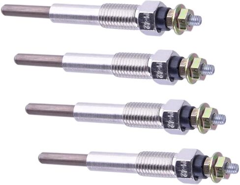 Car Engine Preheating Plug Compatible With Isuzu For C240 C190 C201 4FA1 Auxiliary Diesel Engine Glow Plug C240PKG C240PKJ 9-82511978-0 9825119780 4pcs 10.5V in Kuwait