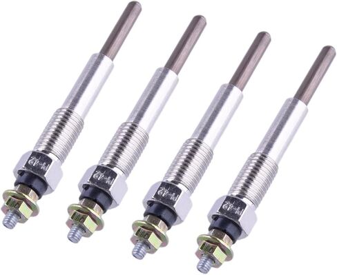 Car Engine Preheating Plug Compatible With Isuzu For C240 C190 C201 4FA1 Auxiliary Diesel Engine Glow Plug C240PKG C240PKJ 9-82511978-0 9825119780 4pcs 10.5V in Kuwait