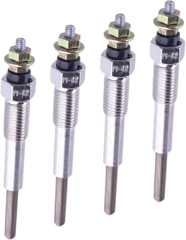 Car Engine Preheating Plug Compatible With Isuzu For C240 C190 C201 4FA1 Auxiliary Diesel Engine Glow Plug C240PKG C240PKJ 9-82511978-0 9825119780 4pcs 10.5V in Kuwait