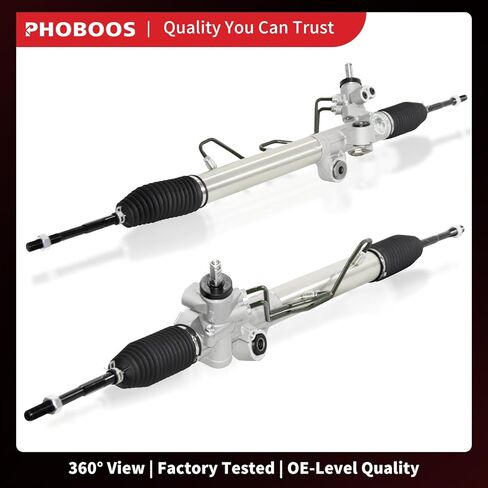 مجموعة رف وترس التوجيه الهيدروليكي من PHOBOOS متوافقة مع Hummer H3 2006-2010، H3T 2010، وحدة جديدة، مقاومة التسرب، ملاءمة مباشرة، المرجع. 97-1040، 22-1040 in Kuwait