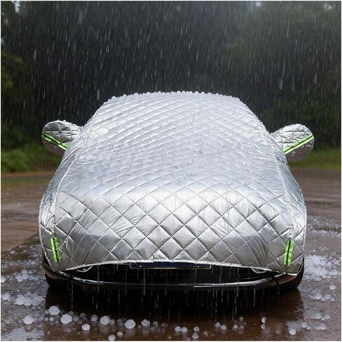 Hail Protector Car Cover Padded Blanket for SUV Jeep-Length (181 to 200 Inch) Padded Blanket Anti-Hail Car Covers 5-Layer Heavy in Kuwait