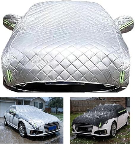 Hail Protector Car Cover Padded Blanket for SUV Jeep-Length (181 to 200 Inch) Padded Blanket Anti-Hail Car Covers 5-Layer Heavy in Kuwait