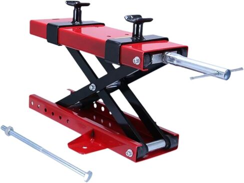 Motorcycle Jack Lift Stand Lifting Rack Attachment Height Adjustable Easy to Install Spare Part Accessories Bike Repair Stand in Kuwait