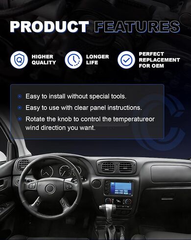 Upgrade 599-211XD HVAC Control Module Panel Silverado/Sierra Climate Control Module A/C Heater Air Conditioning Panel Compatible with Chevy Silverado Avalanche Tahoe Suburban GMC Sierra Yukon Escalade in Kuwait