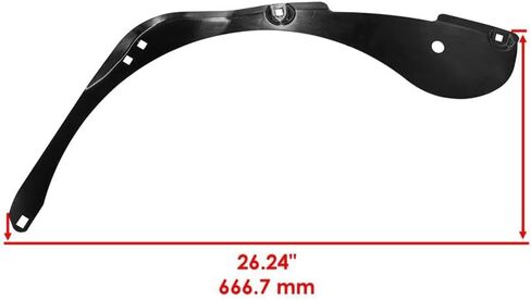 قطع غيار لـ 531167001 532159770 532136888 حاجز دوامة سطح السفينة لـ Husqvarna 42" Mod-C33C-36233 in Kuwait