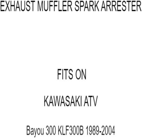Replacement Parts for Exhaust Pipe Spark Arrester Baffle For Kawasaki Bayou 300 KLF300B 1989 1990-2004 Mod-C33C-52608 in Kuwait