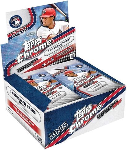 2025 Topps Chrome Update Baseball Jumbo Hobby Box in Kuwait