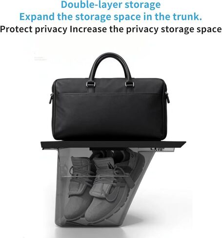 Eonflux 2025 2026 Tesla Model Y Juniper Accessories، صناديق تخزين جانبية منظم صندوق السيارة مع أغطية، منظم تخزين صندوق السيارة الخلفي من طراز Y Juniper، منظم صندوق السيارة لملحقات Tesla Model Y 2026 in Kuwait
