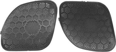 ALMULOO Black Front Fairing Speaker Grille Covers Compatible with 2015–2024 Harley Davidson Road Glide CVO Road Glide Mesh Cover Plastic in Kuwait